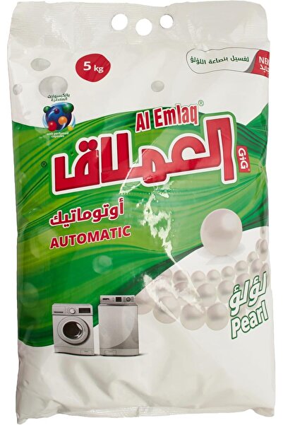 Al Emlaq مسحوق غسيل أوتوماتيك برائحة اللؤلؤ المنعشة - 5 كجم