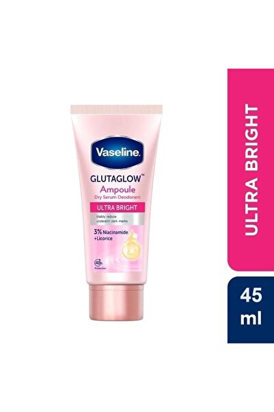 Vaseline Dry Serum Deodorant Ultra Bright ReGluta Glow Deo Ampoule 45ml