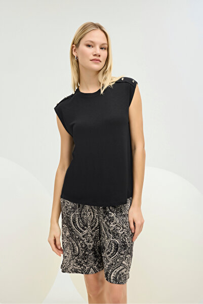 GİZZEY 21357 SET PANTALONI SCURT FEMEI