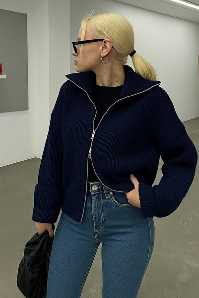 Nimas Βασική ζακέτα με διπλό φερμουάρ