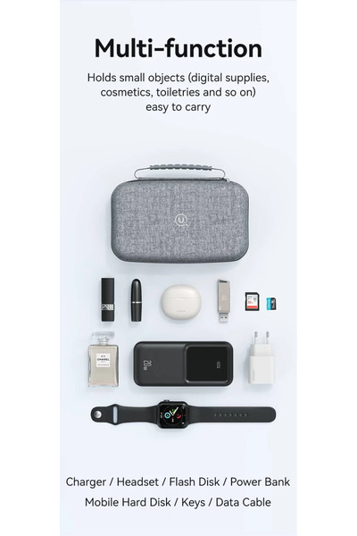 Usams Storage case for power banks and earphones