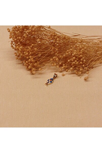 TAHAN MÜCEVHERAT Mineli Balık Minimal Kolye Ucu