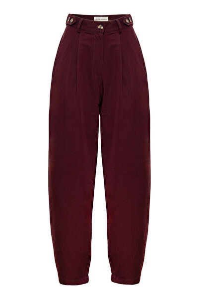 Yasemin Karagülle THE BALOON PANTS - BURGUNDY