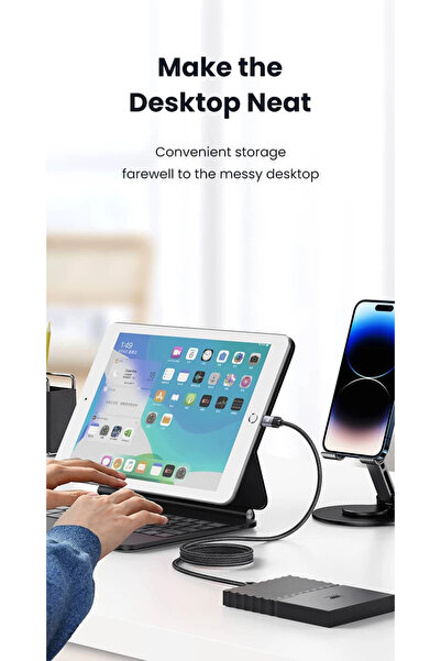 Usams 30W wired fast charger for iPhone with Lightning port