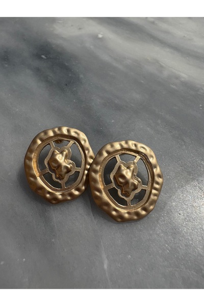 BERFACCESSORIES أقراط تصميم غير لامع