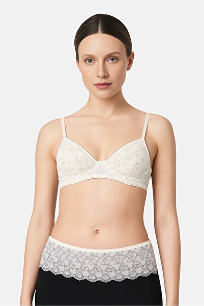 Calvin Klein Women Unlined Non Padded Bra, Off White