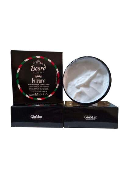 GioMat Italian Beard Fibrous Paste for Hair & Beard 100ml - FURORE