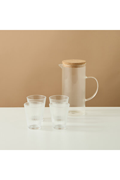 Lifestyle Glass 5-Piece Beverage Set