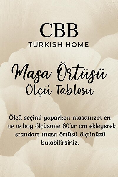 Ceki Home Sarmaşik Table Cover