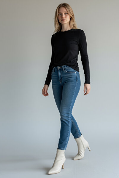 Zen Kadın İnce topuk Bootie