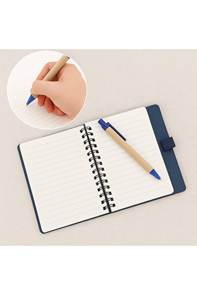 OEM Caiet cu Spirala si Pix – Design Elegant, File Liniate