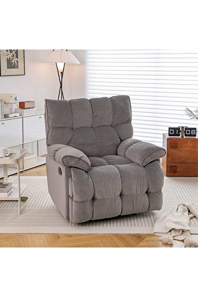 Timebox Fotoliu modern reclinabil, extensibil, cu înclinare multiplă, suport ...