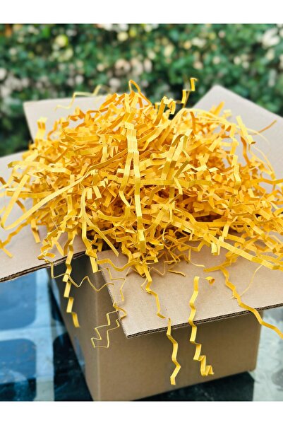 Orbak Kağıt Turuncu Z Zigzag Kırpık Kâğıt – Hediye Kutu İçi Dolgu Süsleme ve ...