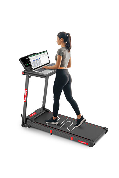 Sparnod Fitness STH-3085 Foldable Treadmill – 2.5HP Motor, 12 Programs, 12km/h Speed, Home Use