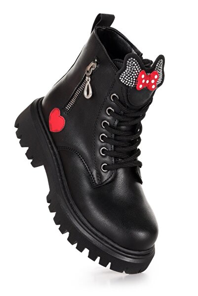 p papuccum ortopedi çocuk ayakkabıları Αδιάβροχες αντιολισθητικές μπότες για κορίτσια με φιόγκο