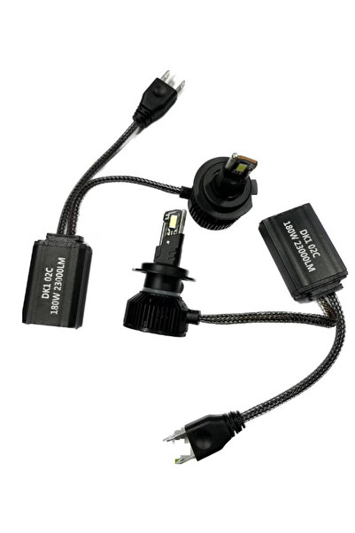 Ruan Set of 2 LED bulbs H4 DK1 180W 6000K Canbus Error Free