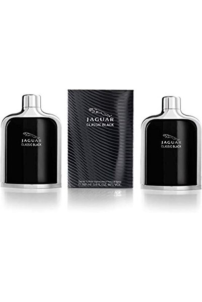 Jaguar مجموعة عطر كلاسيك بلاك للرجال، 100 مل، قطعتين