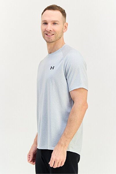 Under Armour Men Loose Fit Short Sleeve Training T-Shirt, Light Grey
