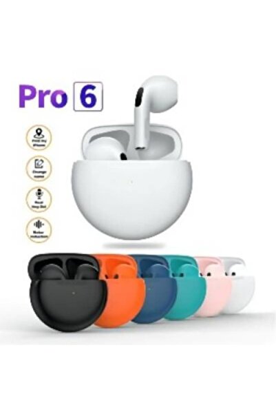 ENP CASTI Wireless Earbuds Pro6, Bluetooth 5.0, Touch Control, Built-in Microphone, White