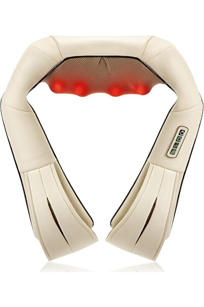 Nekteck Aparat de masaj umeri, A01-NK03, pentru spate, umeri, gat, masaj Shia...