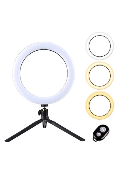 selling depot Lampă circulară cu inel luminoasă 16cm (6in) LED USB, 3 moduri ...