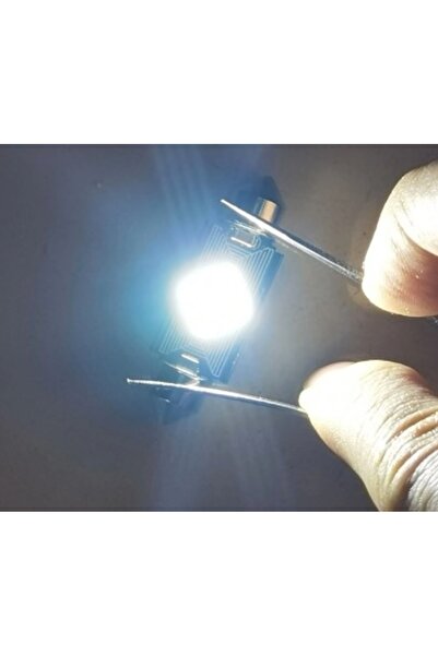 Ruan Set of 2 Car LED Canbus Interior Bulbs 39 mm White