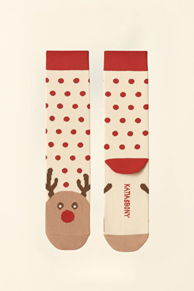 Katia&Bony Unisex Deer Christmas Socks