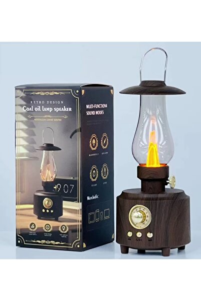 JUNGLEE C210 BLUETOOTH HOPARLÖR NOSTALJİK GAZ LAMBASI GÖRÜNÜMLÜ AMBİANS RETRO...