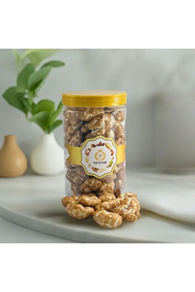 nicense Premium Pecan Caramel Marble Chocolate – 400g Jar