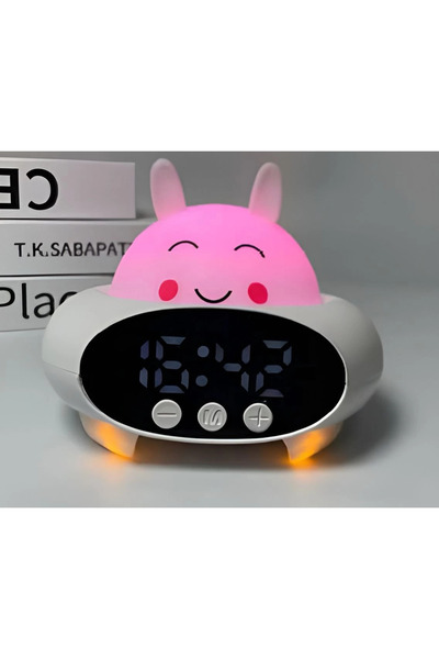 1way Children's alarm clock with night light