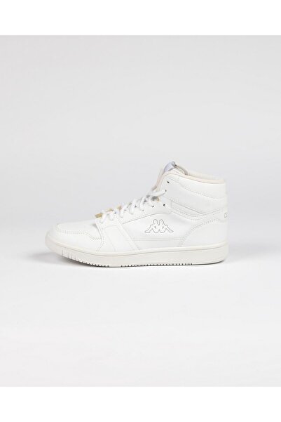 Kappa 361G12W001 Logo Basil Md Unisex Casual Sports Shoes White