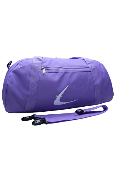 Çınka Bags Lilac Color Waterproof Fabric Travel Sports Gym and Fitness Bag