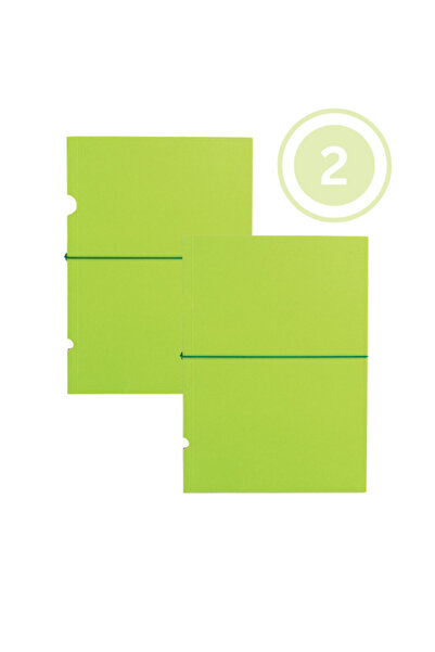 Paper-Oh PaperOh Buco Lime Green -B7 (Unlined) 112 pages (Pack of 2)