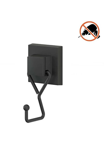 Genel Markalar Tekno Tel EF-237 Siyah Tekli Askı Bornozluk | Yapışkanlı/Vidal...