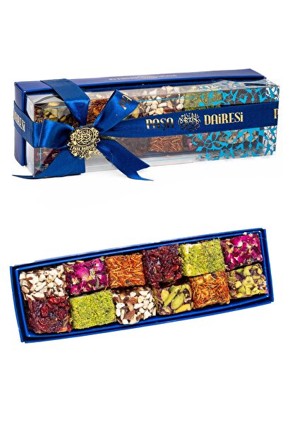 Paşa Dairesi أنواع خاصة من اللقم، مع الفستق، مغطاة بالزعفران، مع الورد، وعنب ...