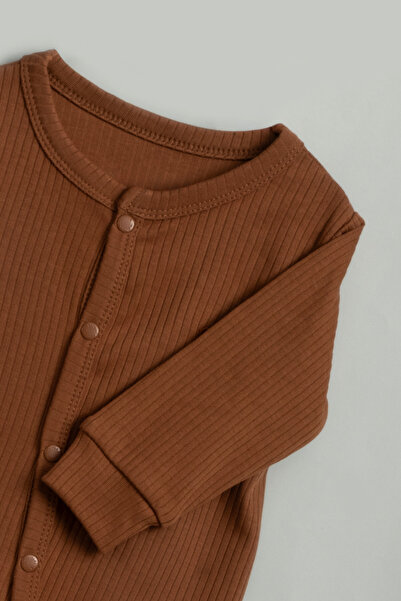 Vauva 2-Piece Snap-On Jumpsuit Pajamas Long Sleeve Seasonal Baby Kids Embroidered Jumpsuit