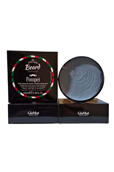 GioMat Italian Beard Styling Strong Hold Matte Paste for Hair & Beard 100ml -...