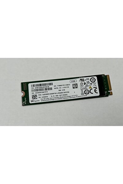 SKHYNİX SSD 512 GB, Form Factor M.2, NVMe, Format 2280, bulk