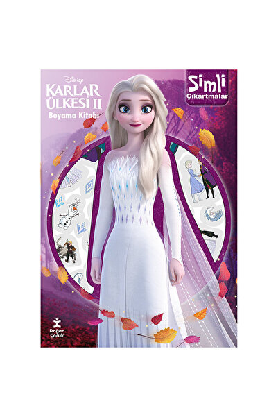 Doğan Çocuk Disney Karlar Ülkesi 2 Simli Çıkartmalı Kitap