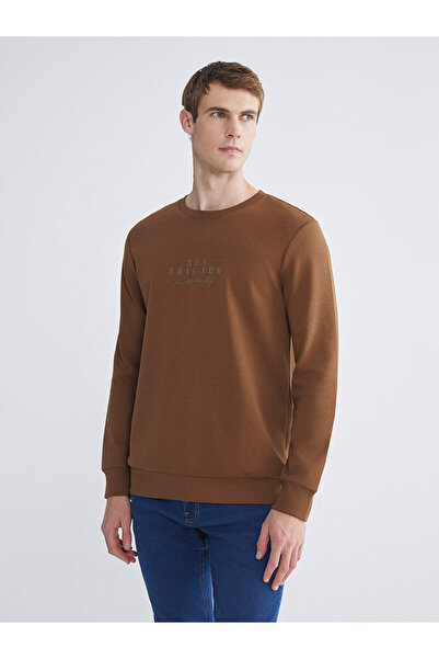 LC Waikiki Hanorac pentru bărbați cu imprimeu Crew Neck