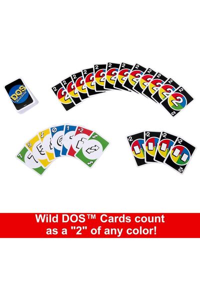 mattel DOS Card Game - Second Edition (HNN01) - Multicolor