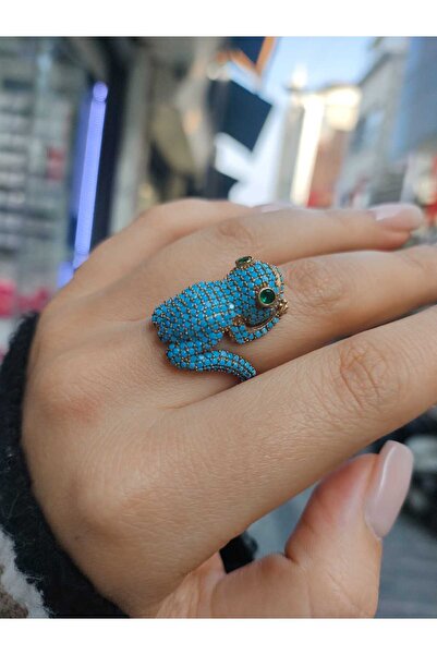 Silver 925 Ayar Gümüş Bronz Hayvan Figürlü Yüzük