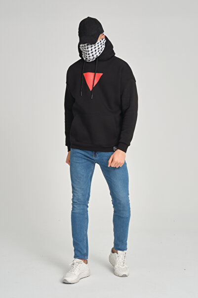 PALSTYLE Oversize ‘Spirit of Gaza’ Hoodie – Red Triangle Edition