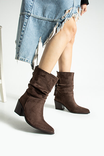 Neva'nın Butiği Γυναικείες μπότες AMILA από καστόρι καουμπόικο στυλ, άνετες και ελαστικές