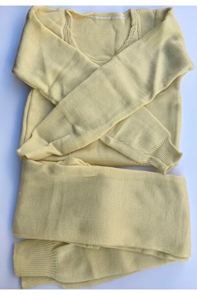 TTT Sho Unisex Wool Underwear Set Long Sleeve – Winter, Everyday Use