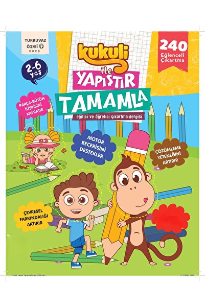 Turkuvaz Dergi KUKULİ İLE YAPIŞTIR TAMAMLA 7