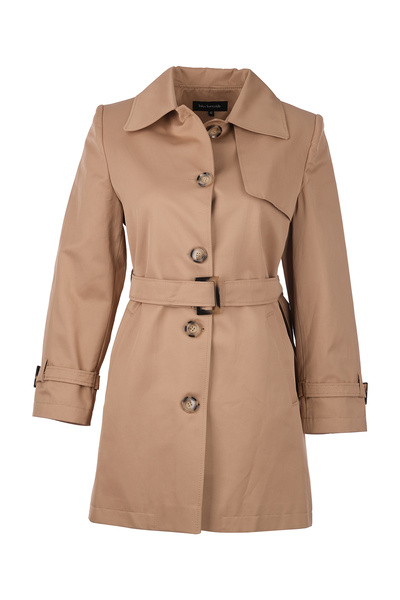 TOLGA SARAÇOĞLU 60076 CAMEL MİDİ BOY TRENÇKOT