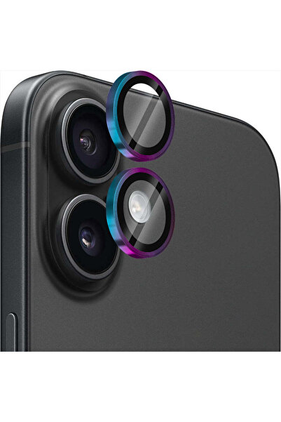 Casey Studios Folie Protectie Lentile Camera iPhone 16/16 Plus, HD, Anti Zgar...