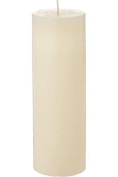 Vertigo Vertical Candle 10 x 30.4 cm, Ivory Color