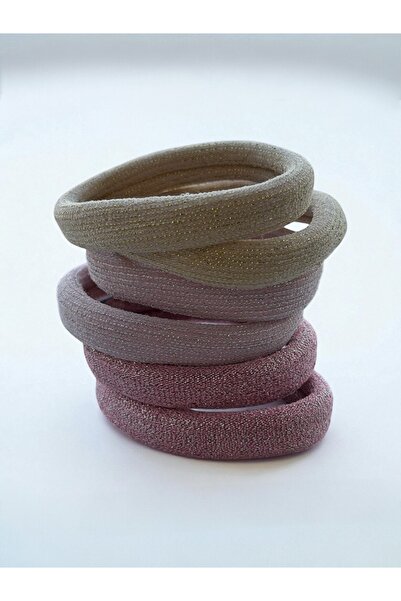 mila aksesuar 6'lı Simli Kadın Büyük Havlu Toka Seti